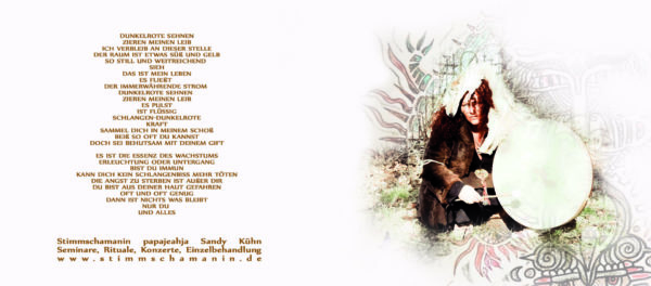 Cover CD Urkraft von Stimmschamanin Sandy Kühn